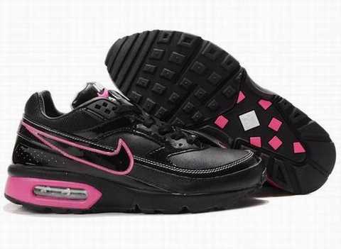 nike air max bw noir rose femme